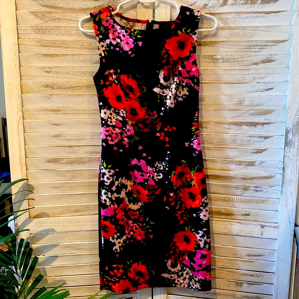 Adrianna Papell floral dress
